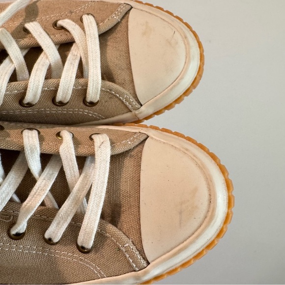 J Crew Classic High Top Canvas Sneaker Size 7 - Picture 4 of 6